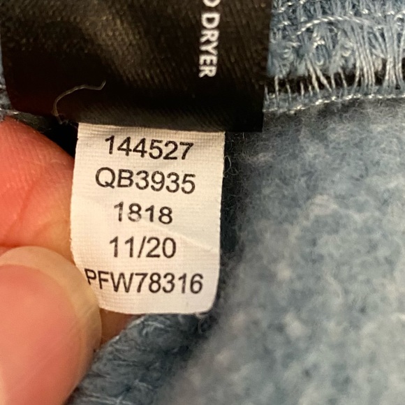 90 Degree by Reflex jogger sweatpants back pocket teal turquoise blue medium - Picture 10 of 10